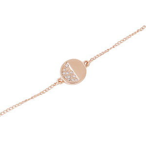 Estele Rose Gold Bracelet Using Swarovski Stones