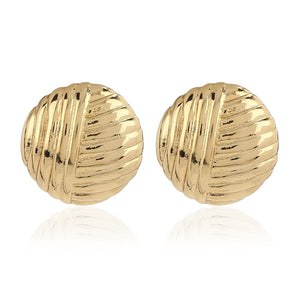 Round stud Fashion earrings